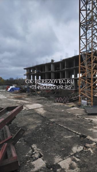 Этап строительства корпус 7 Сентябрь, 2019